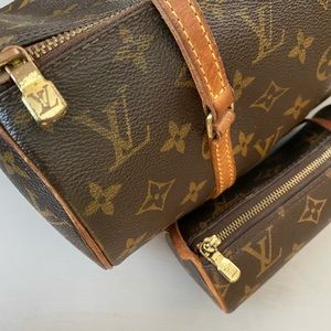 Louis Vuitton Monogram Papillon with LV mini
